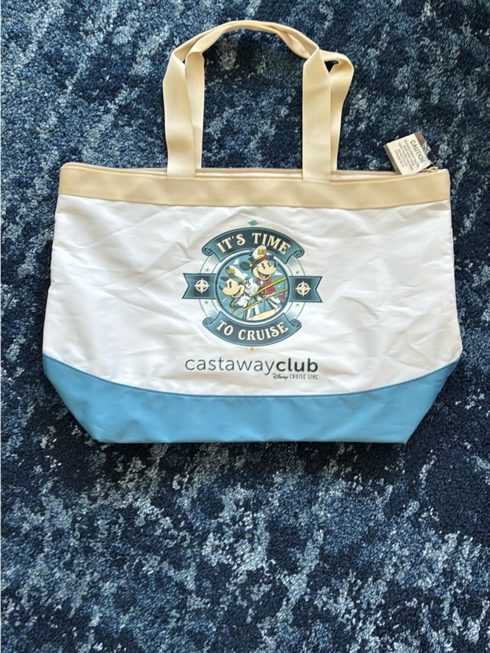 Disney DCL 25th Anniversary Beach Tote Bag - New